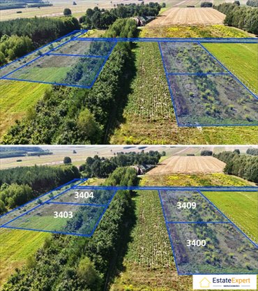 działka na sprzedaż 1134m2 działka Bocheniec, Bocheniec