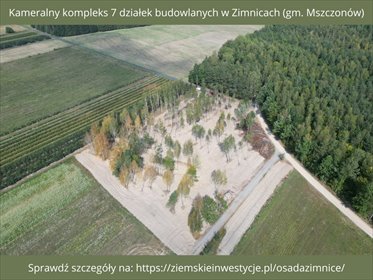 działka na sprzedaż 1073m2 działka Zimnice, Zimnice