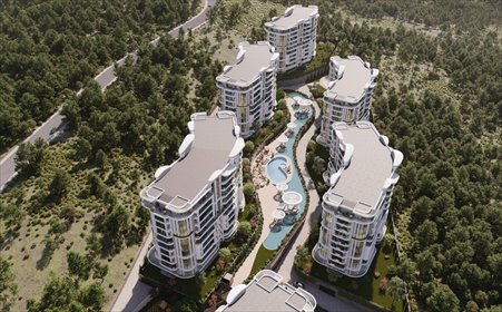 Nowoczesne 2-pokojowe mieszkanie z balkonem i widokiem mieszkanie İzmit, Akpınar, İzmit, Kocaeli