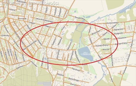 działka na sprzedaż 900m2 działka Komorów