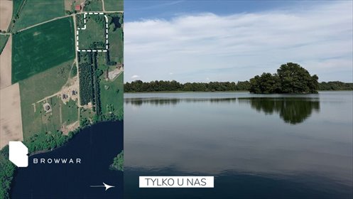Działki nad Jeziorem Kuchennym - od 1703 m² z mediami działka Chrzypsko Wielkie