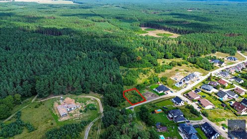 Działka 951 m2 z lasem - MPZP, uzbrojenie, Zawada działka Zawada