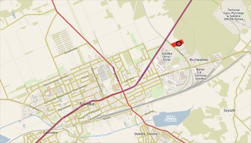 działka na sprzedaż 16421m2 działka Sokółka, Sokółka, Torowa