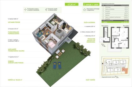 mieszkanie na sprzedaż 47m2 mieszkanie Rzeszów, Dębicka