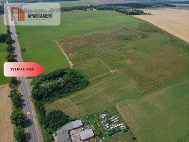 Działka 1028 m² z projektem domu „Siódmaczek 2”. działka Kania