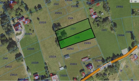 Zapraszam do obejrzenia działek 3906 m² w Suche, gm. Poronin działka Suche, Rafaczówki