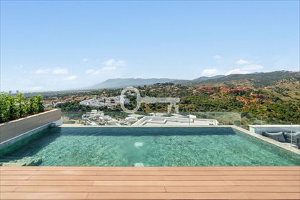 Luksusowy penthouse z prywatnym basenem infinity - panoramiczny widok mieszkanie Artola Alta, Artola Alta