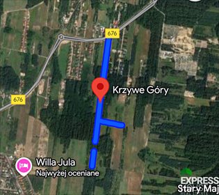 działka na sprzedaż 3104m2 działka Nowodworce, Krzywe Góry