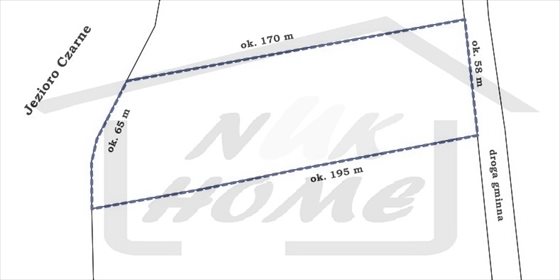 działka na sprzedaż 10703m2 działka Czarne Dolne