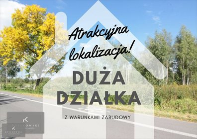 Działka 8600 m² w Wilkowie (las, media, dojazd asfalt) działka GMINA WILKÓW, gmina Wilków