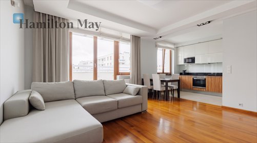Przestronne 78 m² z balkonami i panoramicznym widokiem zapraszam mieszkanie Warszawa, Mokotów, Bruna