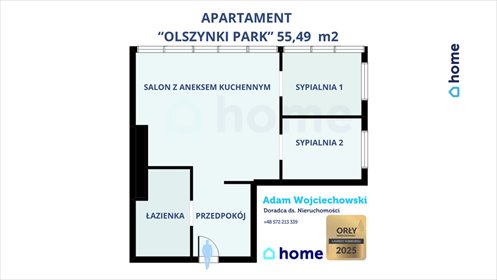 mieszkanie na sprzedaż 55m2 mieszkanie Rzeszów, al. mjr. Wacława Kopisto