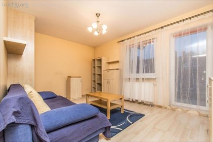 Kawalerka na zamkniętym osiedlu, balkon, umeblowana mieszkanie Kraków, Podgórze, Huculska