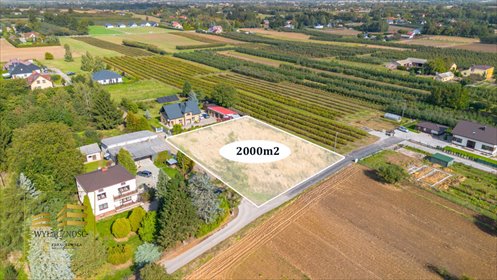 działka na sprzedaż 2000m2 działka Motycz