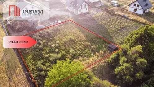 działka na sprzedaż 1040m2 działka Smętowo Graniczne, Ogrodowa