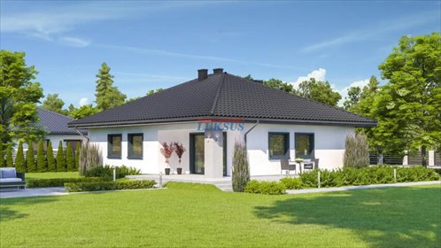 Nowoczesny dom parterowy 106 m2 z dużą działką - Piaseczno dom Góra Kalwaria, Dobiesz