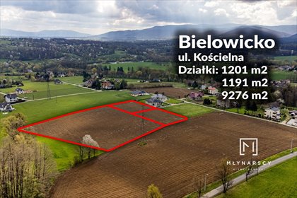 działka na sprzedaż Bielowicko 9276 m2