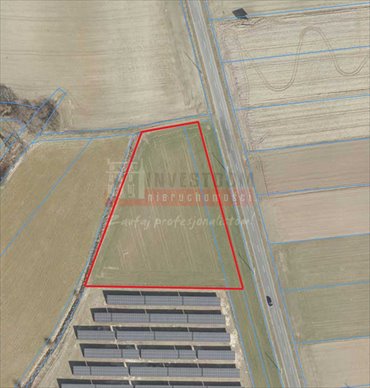 Działka inwestycyjna 5600 m² przy DW423 - zabudowa usługowa działka Januszkowice