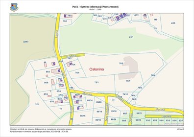 działka na sprzedaż 28062m2 działka Osłonino