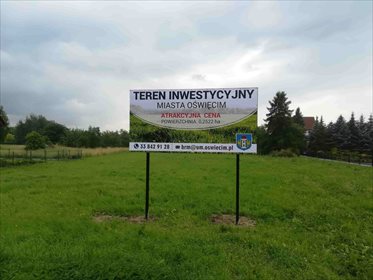 działka na sprzedaż 2522m2 działka Oświęcim