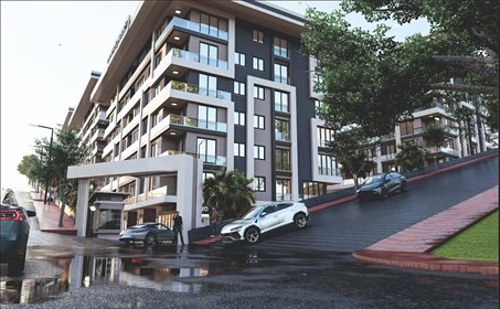 Nowoczesny 3-pokojowy apartament z widokiem na miasto mieszkanie Bahçelievler, Bahçelievler, Üsküdar, Stambuł