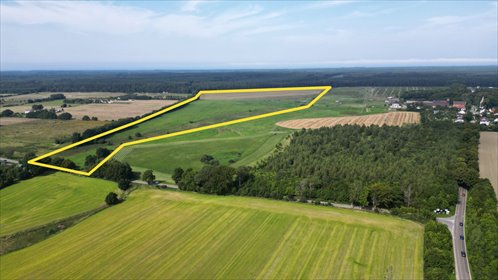 działka na sprzedaż 314400m2 działka Osieki Lęborskie