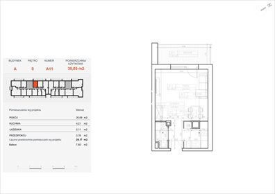 mieszkanie na sprzedaż 30m2 mieszkanie Bydgoszcz, Bielawy, Jana Karola Chodkiewicza