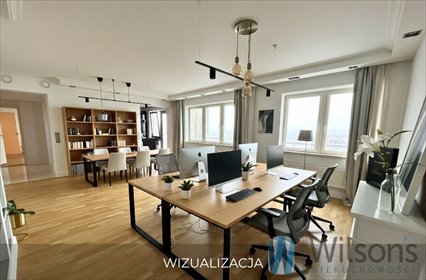 Polecam luksusowe biuro 115 m² z panoramicznym widokiem na Mokotowie lokal użytkowy Warszawa, Mokotów, Jana III Sobieskiego