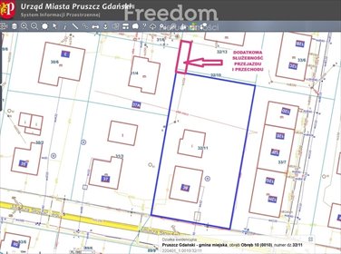 Na sprzedaż działka 1113 m² z mediami i dostępem w Pruszczu Gdańskim działka Pruszcz Gdański, Juliusza Słowackiego