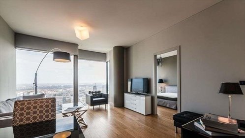 Ekskluzywne 2-pokojowe mieszkanie na 27. piętrze z widokiem na plac Grzybowski. mieszkanie Warszawa, Śródmieście, ul. Twarda 2/4