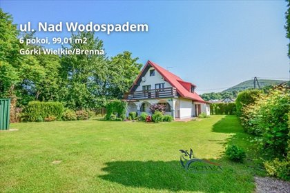 Przestronny dom z kominkiem, garażem i tarasem w Brennej dom Górki Wielkie