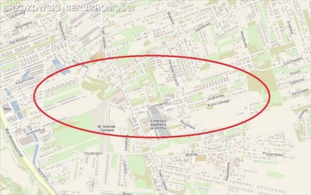 działka na sprzedaż 4918m2 działka Warszawa, Wawer, Zerzeń, Cylichowska