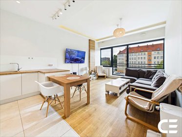 Nowoczesny apartament 2 pok. z panoramicznymi oknami. mieszkanie Wrocław