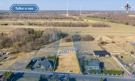 działka na sprzedaż 4980m2 działka Kokawa, Mikołaja Kopernika