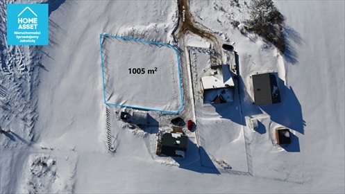 działka na sprzedaż 1005m2 działka Łebcz, Ryterska