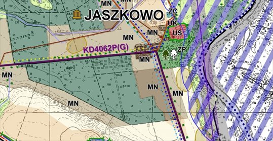 Działka budowlana na sprzedaż Jaszkowo 1 100m2 Foto 2