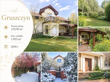 Do sprzedania przestronny dom 170 m² w Gruszczynie dom Gruszczyn