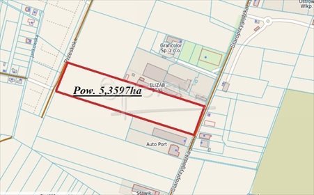 działka na sprzedaż 5000m2 działka Ostrów Wielkopolski, Staroprzygodzka