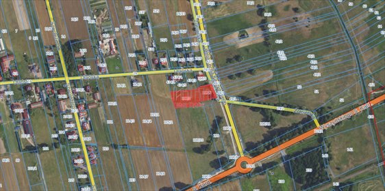 Na sprzedaż działka 4294 m² pod zabudowę mieszkaniowo-usługową działka Stary Dybów, Aleja Prezydenta Lecha Kaczyńskiego