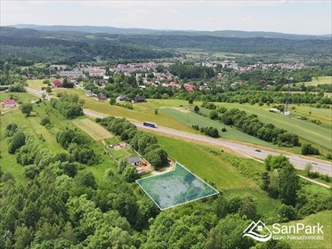 Działka 27 arów z warunkami zabudowy w Lesku - polecam! działka Lesko, Lesko