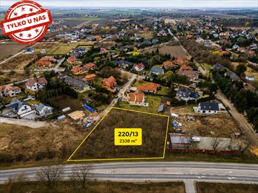 Działka 2338 m² pod zabudowę mieszkaniową i inwestycję działka Żerniki Wrocławskie, Leszczynowa