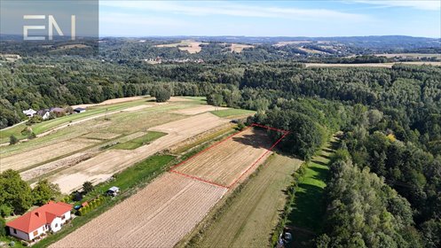 Polecam działkę 0,387 ha pod dom z WZ w spokojnej okolicy działka Ropczyce
