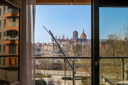 Wynajmę luksusowy apartament 75 m² z panoramicznym widokiem na Gdańsk mieszkanie Gdańsk, Śródmieście, Stara Stocznia
