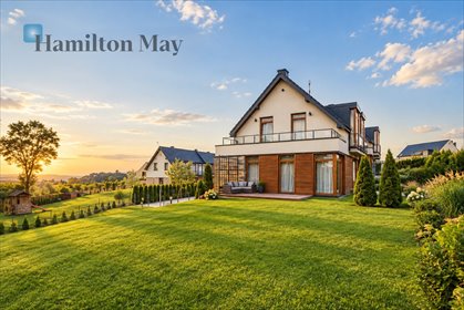 Dom wolnostojący 186 m² z ogrodem - prestiżowe Parkowe Wzgórze dom Mogilany, Mogilany, Parkowe Wzgórze