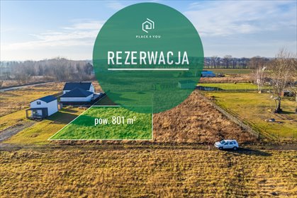 działka na sprzedaż 801m2 działka Falęcin