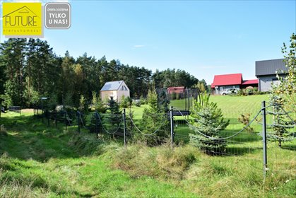Działka 1003 m² pod letnisko blisko jeziora Kałębie działka Wycinki