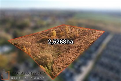 Polecam działkę 25 268 m² w Zielonkach Marszowiec działka Zielonki, Marszowiec