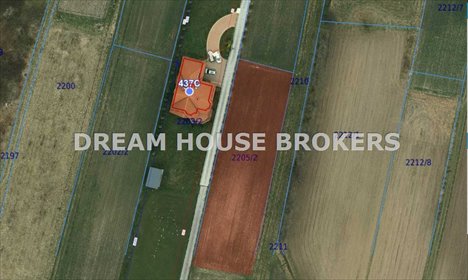 działka na sprzedaż 1500m2 działka Skrzyszów