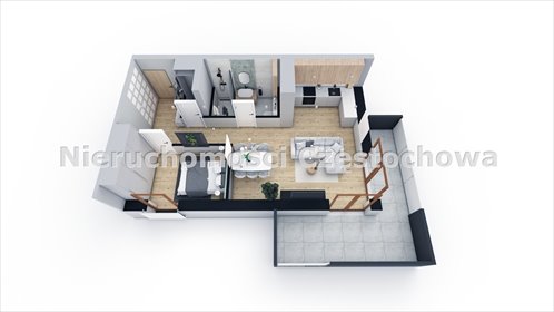mieszkanie na sprzedaż 52m2 mieszkanie Częstochowa, Zawodzie