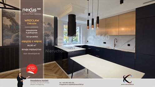 mieszkanie na sprzedaż 66m2 mieszkanie Wrocław, Zakrzów, Zakrzów, Odolanowska